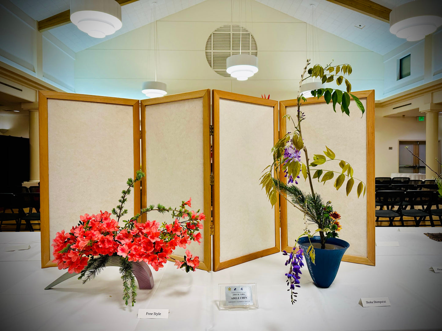 4/26-27/25 Ikenobo Exhits @ Cupertino Cherry Blossom Festival