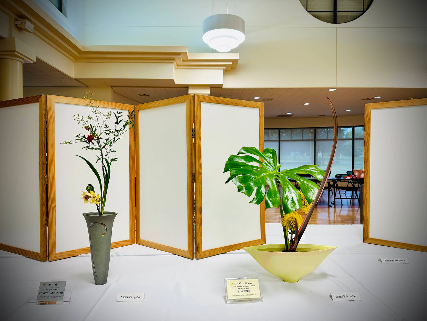 4/26-27/25 Ikenobo Exhits @ Cupertino Cherry Blossom Festival
