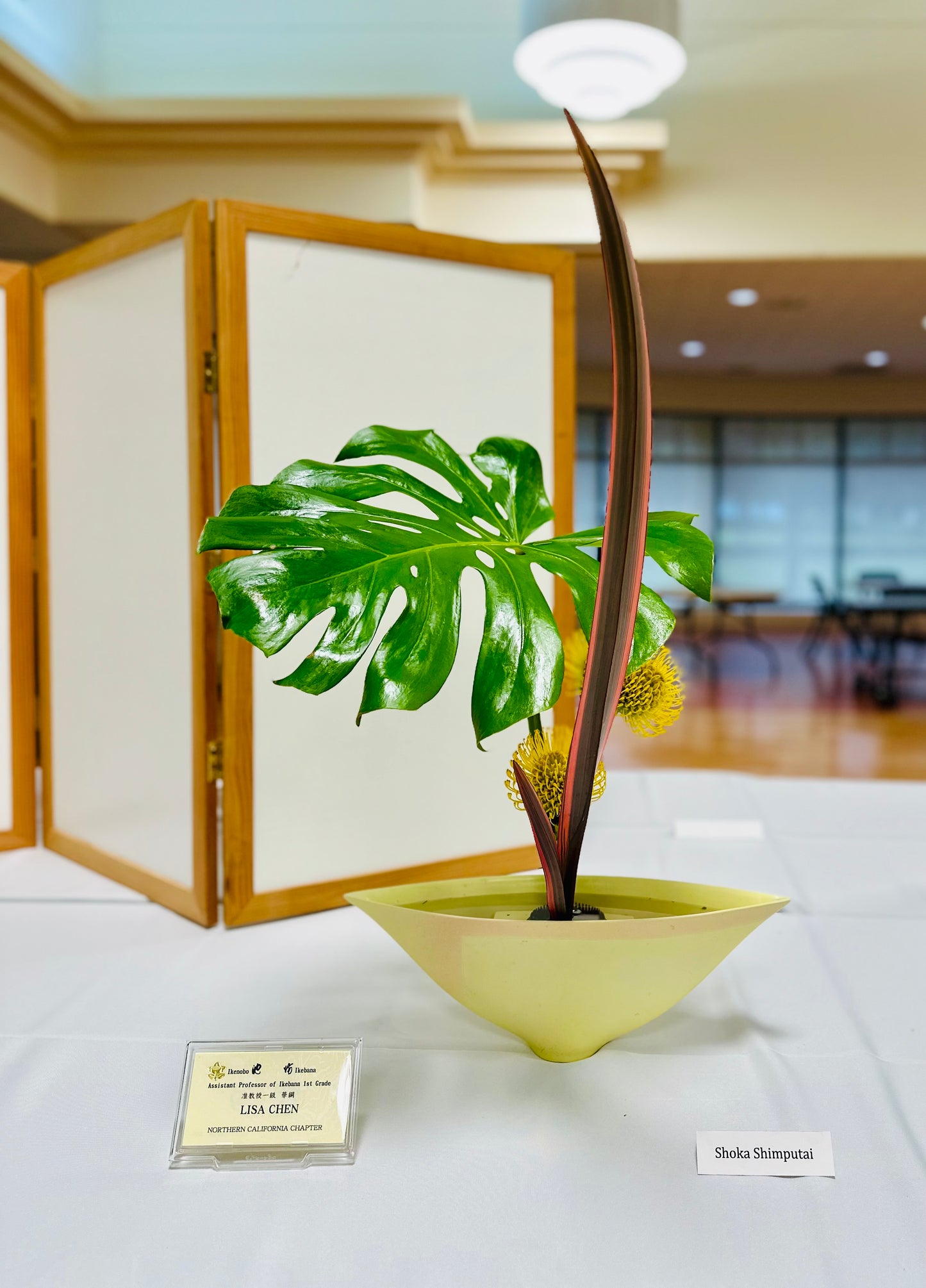 4/26-27/25 Ikenobo Exhits @ Cupertino Cherry Blossom Festival