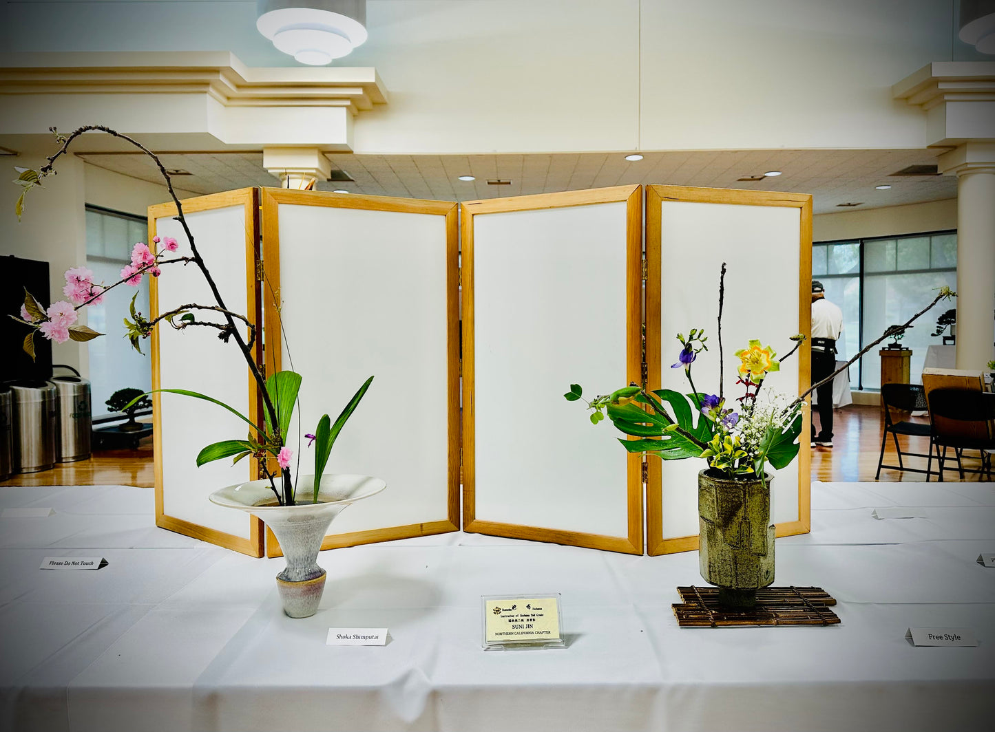 4/26-27/25 Ikenobo Exhits @ Cupertino Cherry Blossom Festival