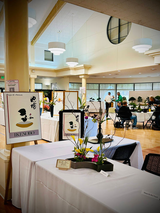 4/26-27/25 Ikenobo Exhits @ Cupertino Cherry Blossom Festival
